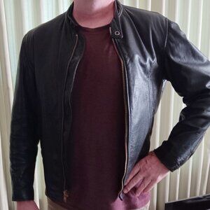 Wrap Up in Rugged Leather - Men's Vintage Jacket